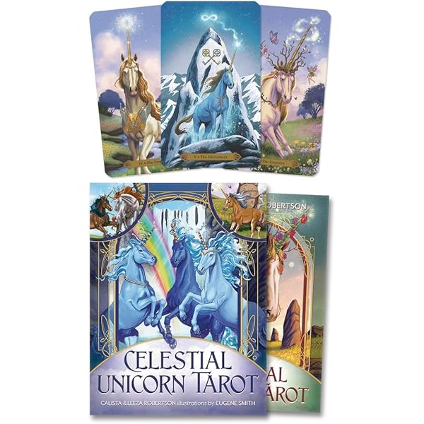 Amazon.com: Crystal Unicorn Tarot Coloring Book